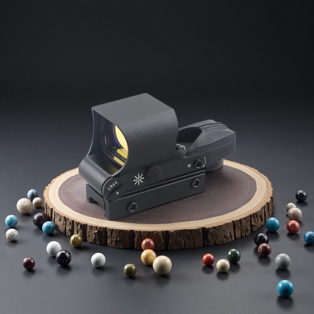 Cross-border best-selling HD119A finder lens, laminated glass lens, metal optical sight, slingshot toy