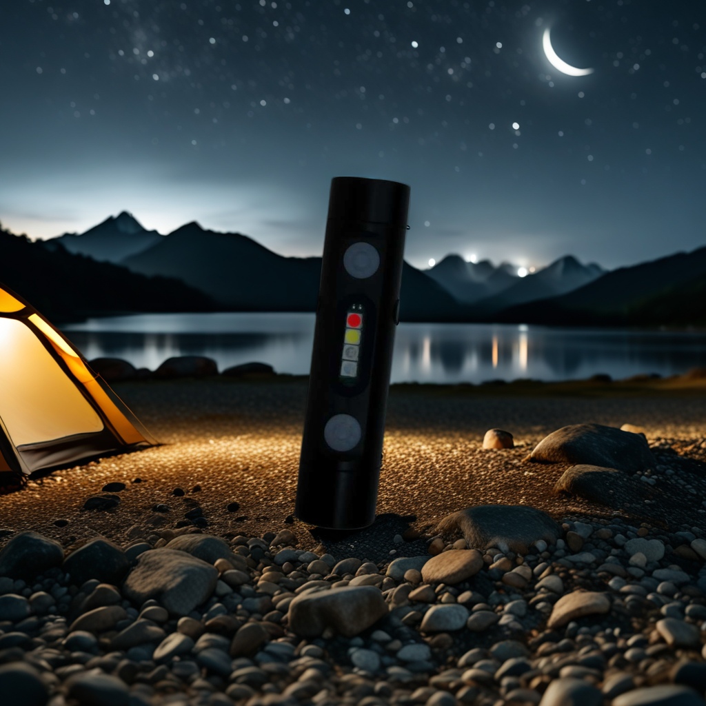 Outdoor night light flashlight, high-intensity multi-functional flashlight, portable outdoor hiking lighting flashlight Application Scenario