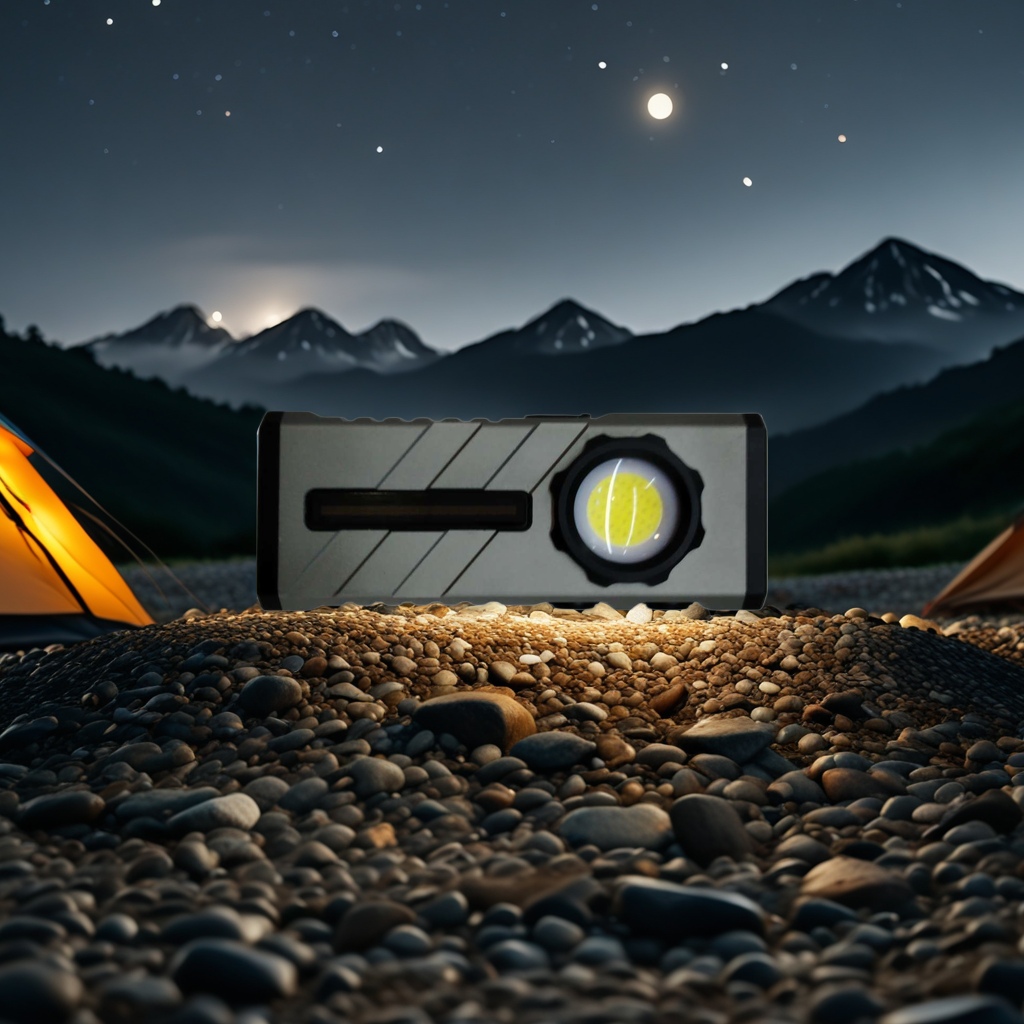 New high-intensity EDC flashlight outdoor multi-functional colorful atmosphere light magnetic portable work light