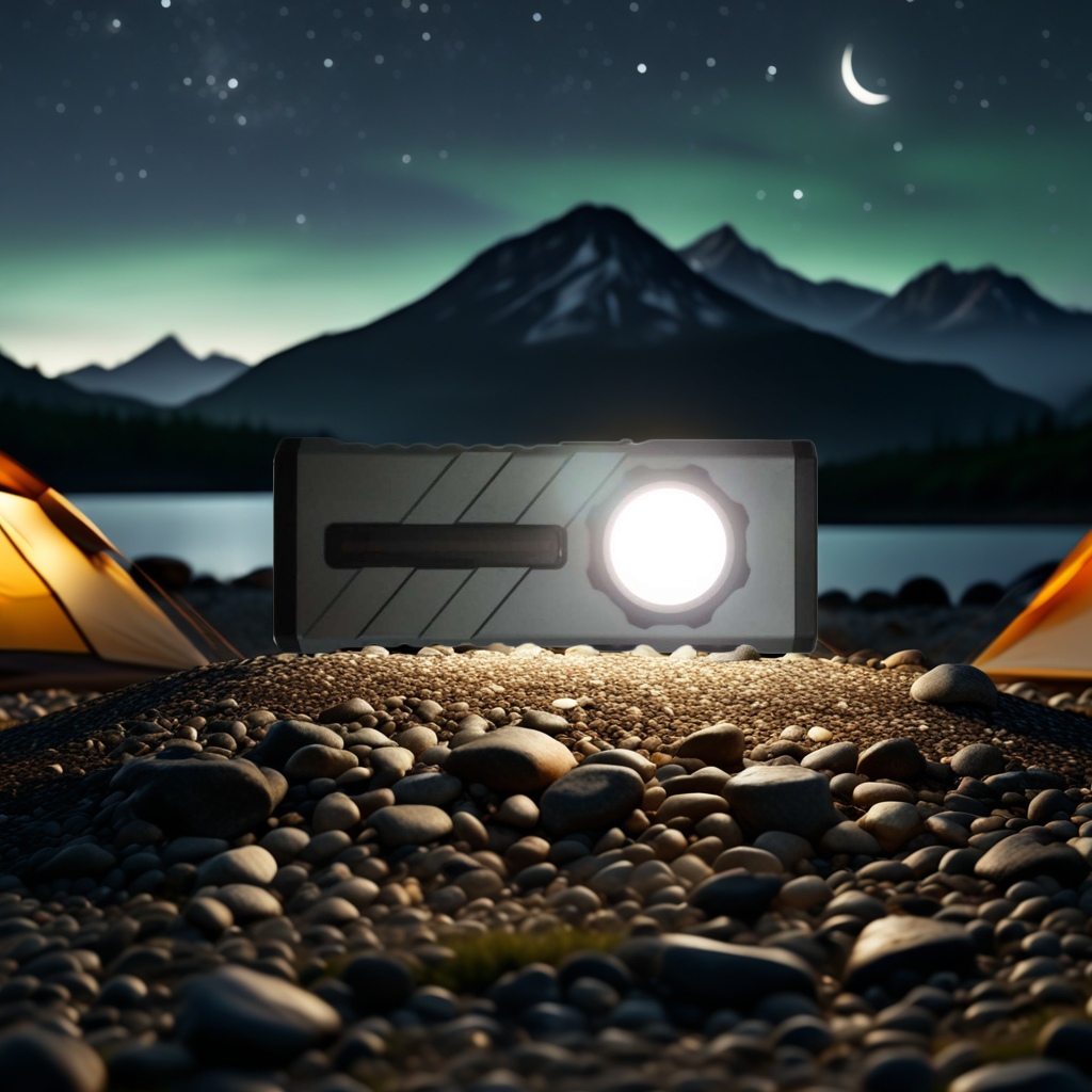 New high-intensity EDC flashlight outdoor multi-functional colorful atmosphere light magnetic portable work light Application Scenario