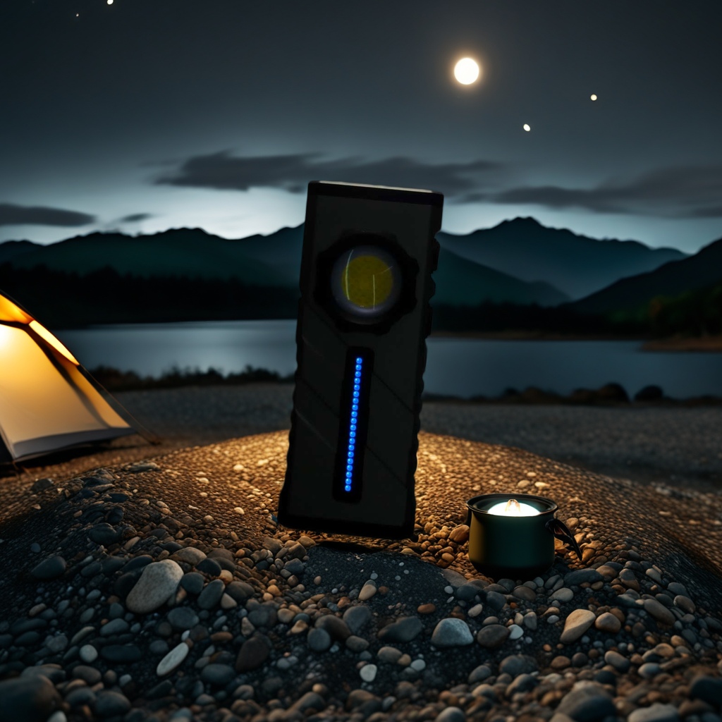 New high-intensity EDC flashlight outdoor multi-functional colorful atmosphere light magnetic portable work light Item Picture