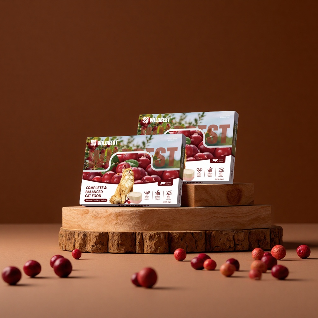 WILDBEST Rabbit Meat Cranberry Full Nutrition Wet Cat Food Gift Box Item Picture