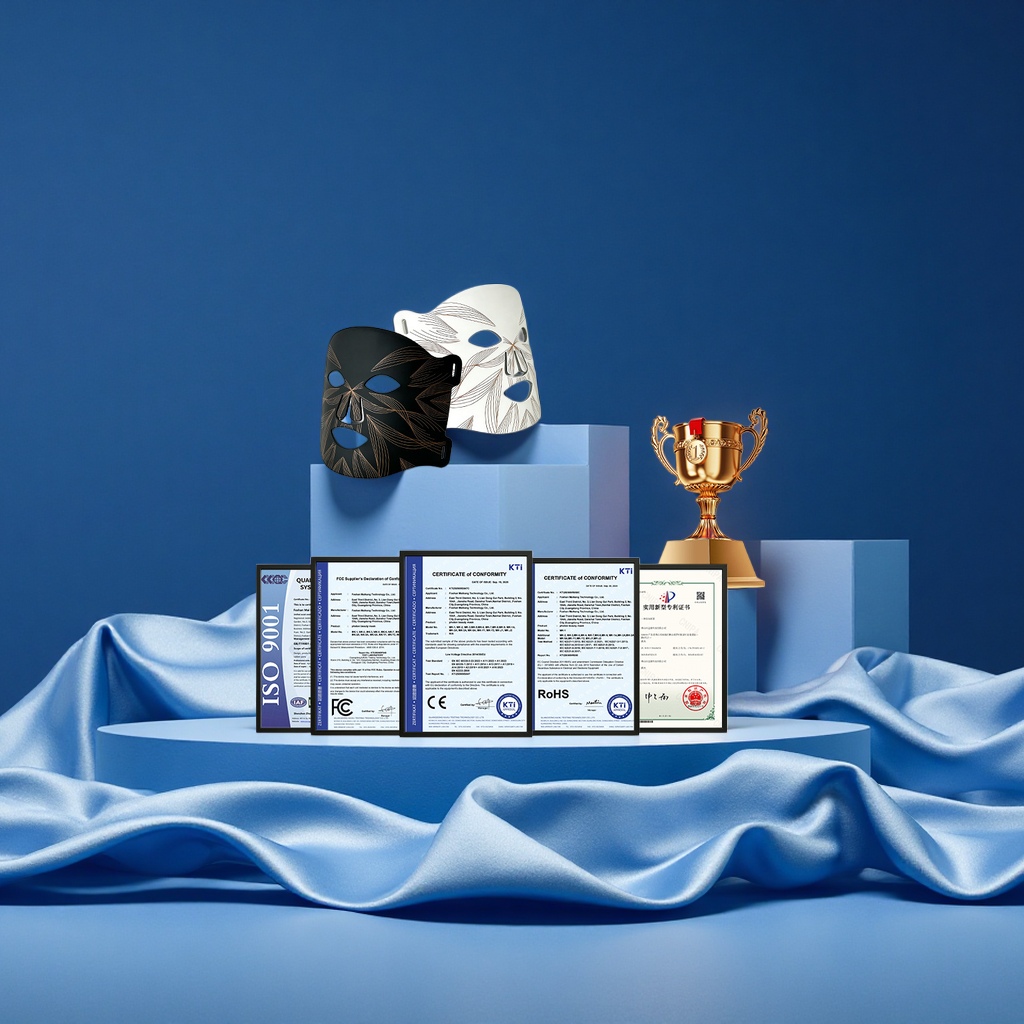 shanilak Photorejuvenation beauty Mask, home beauty device, personal care appliance, non-medical device Specification image
