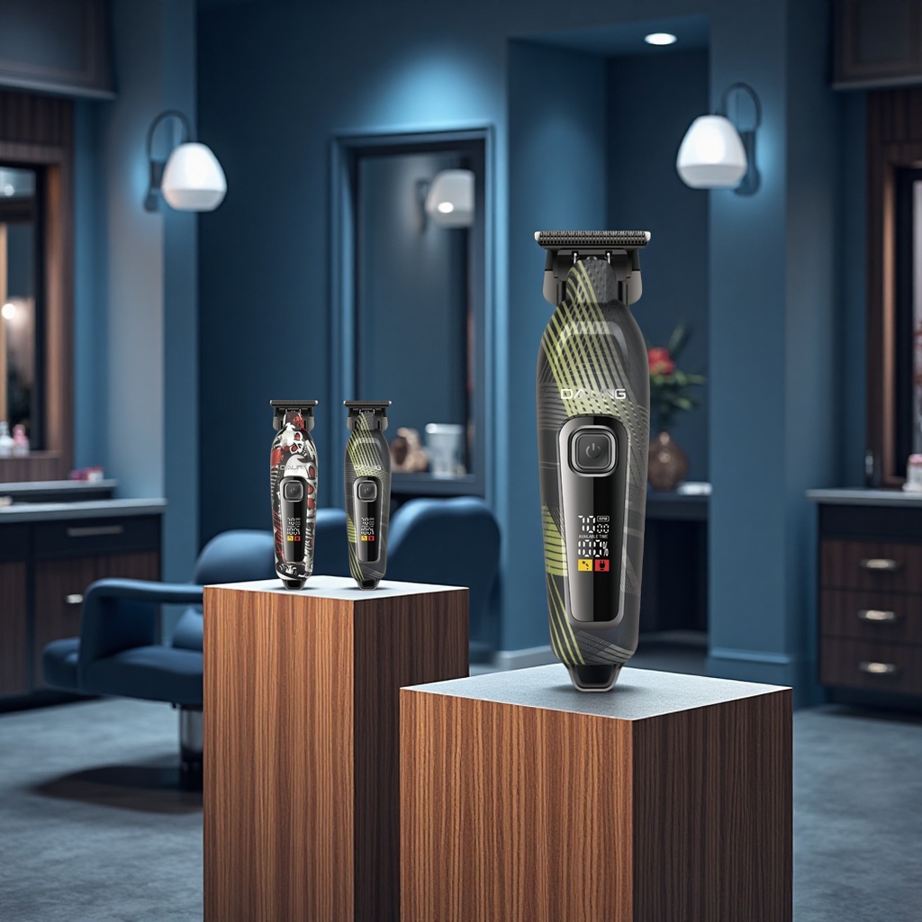 DALING 1968 New model electric hair clipper USB charging electric hair clipper oil head engraving Hair Salon imported electrical appliance