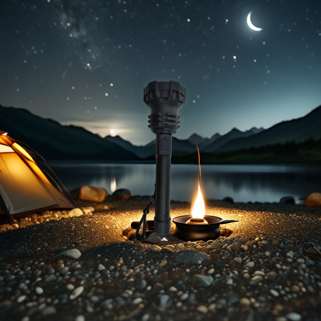 New led ultra-long long-range zoom flashlight with output, rechargeable aluminum alloy flashlight with colorful red side light Specification image