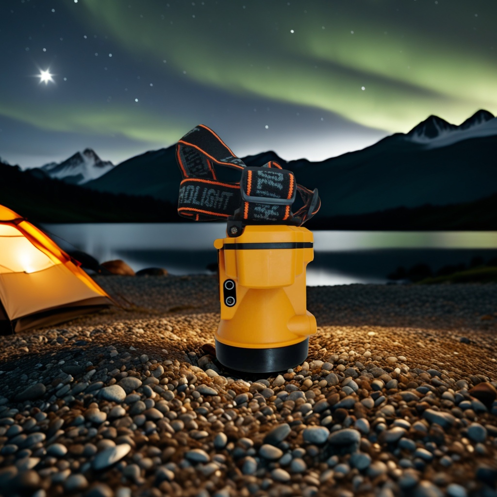New large floodlight intelligent sensor headlamp, electric display rechargeable detachable battery headlamp, outdoor hiking, home emergency headlamp Item Picture