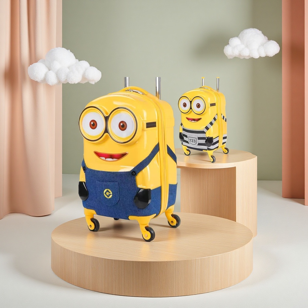 Wholesale of 18-inch and 20-inch children's cartoon trolley cases, swivel wheel travel cases, children's suitcases, gifts, bags and leather goods