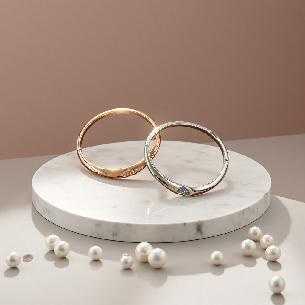 Light luxury style, heart-shaped zirconium-inlaid open bracelet, fine circle, multi-color women's jewelry, factory wholesale, simple and trendy style details Picture