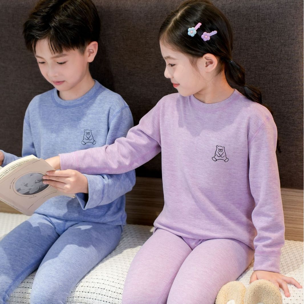 童装/儿童家居服/睡衣冬/睡衣卡通/儿童家居服秋冬细节图