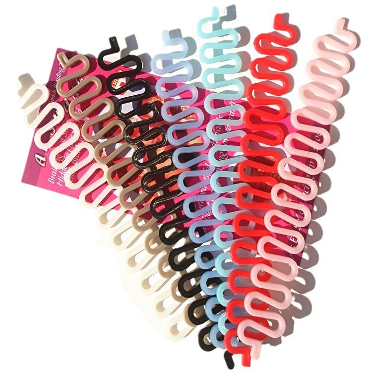 Amazon braiding tool, a must-have for updo, fishbone braid accessory, styling tool, braided hair, long hair curl, and beauty tool