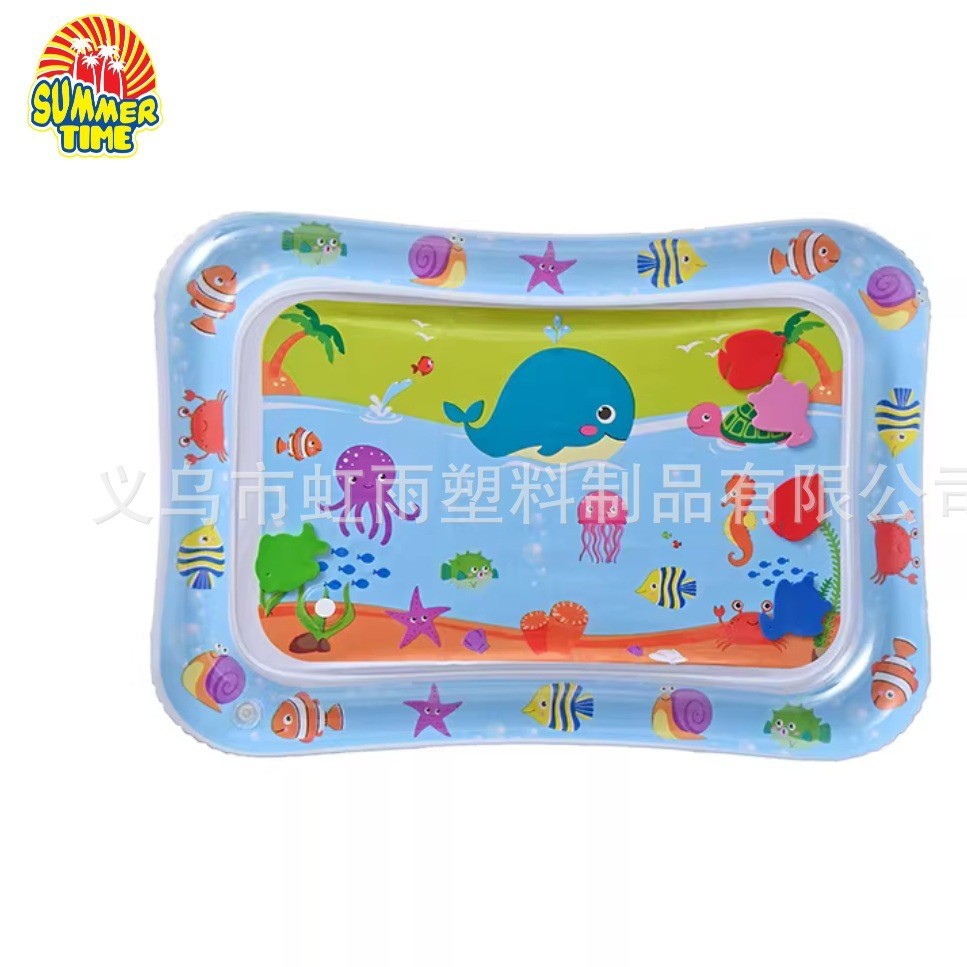 Hongyu Children's household pat Pad Ocean Series Middle Water Injection Tape toy manufacturer wholesale Inflatable cartoon air model toys Specification image