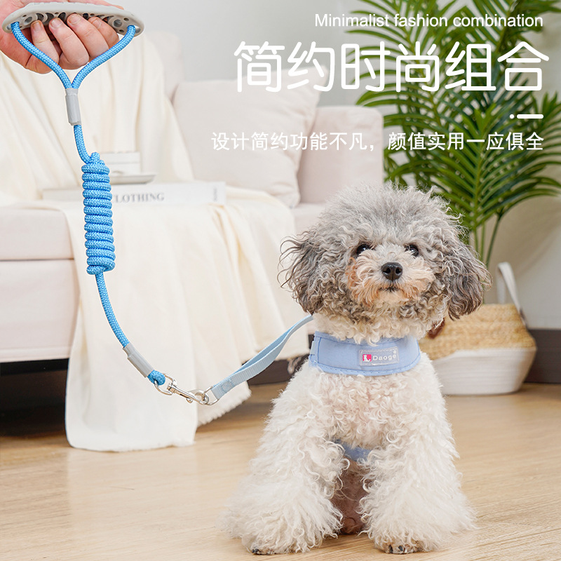 Cross-border new pet leash, small dog carrier, breathable chest carrier, dog leash, walking leash, wholesale pet supplies, pet retractable leash, dog leash Application Scenario