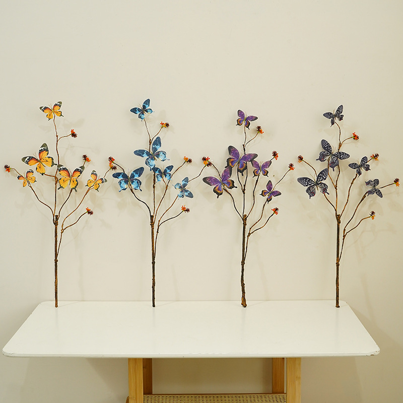 仿真枝叶和树实物图