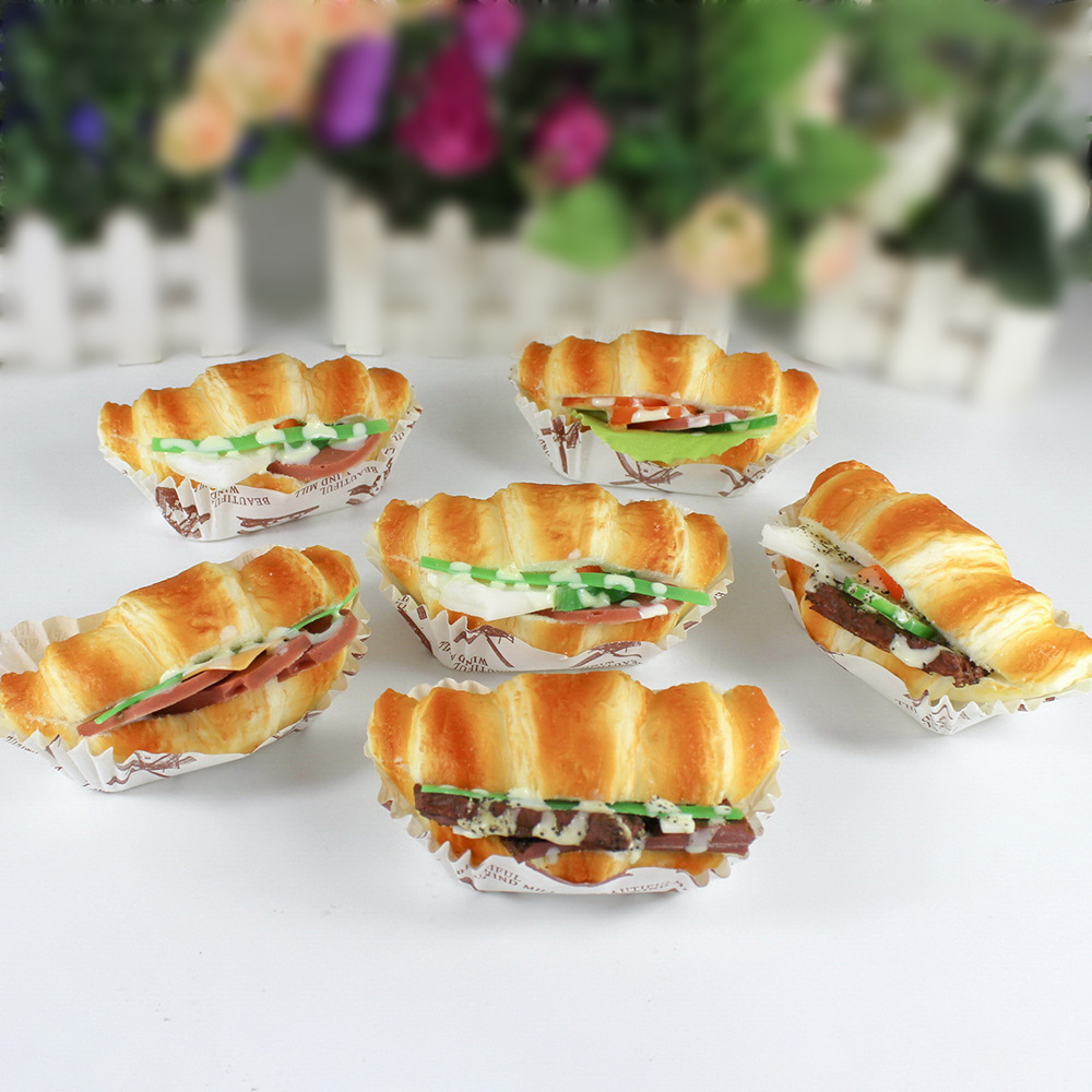 European-style home decoration, refrigerator stickers, bread cooking, bread toaster, sandwich machine, children's teaching decoration products details Picture