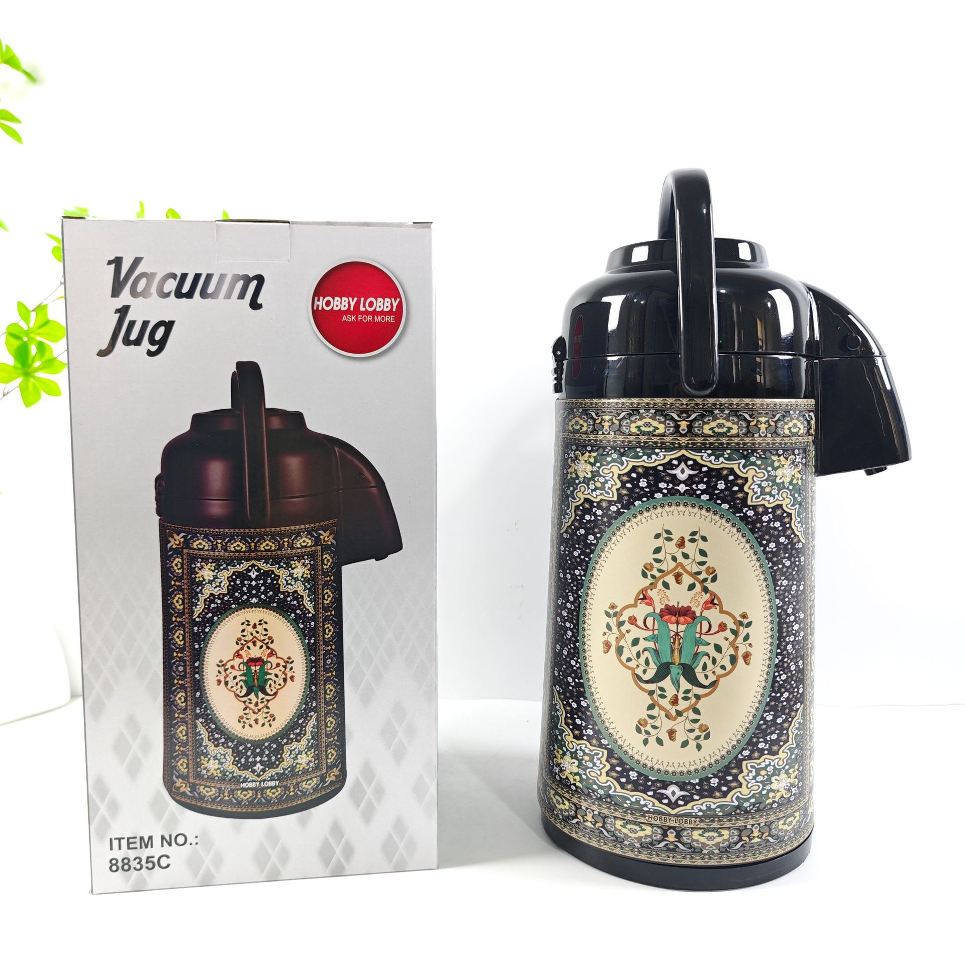 VacuumFlask大容量3L玻璃内胆保温水壶宿舍奶茶壶暖瓶