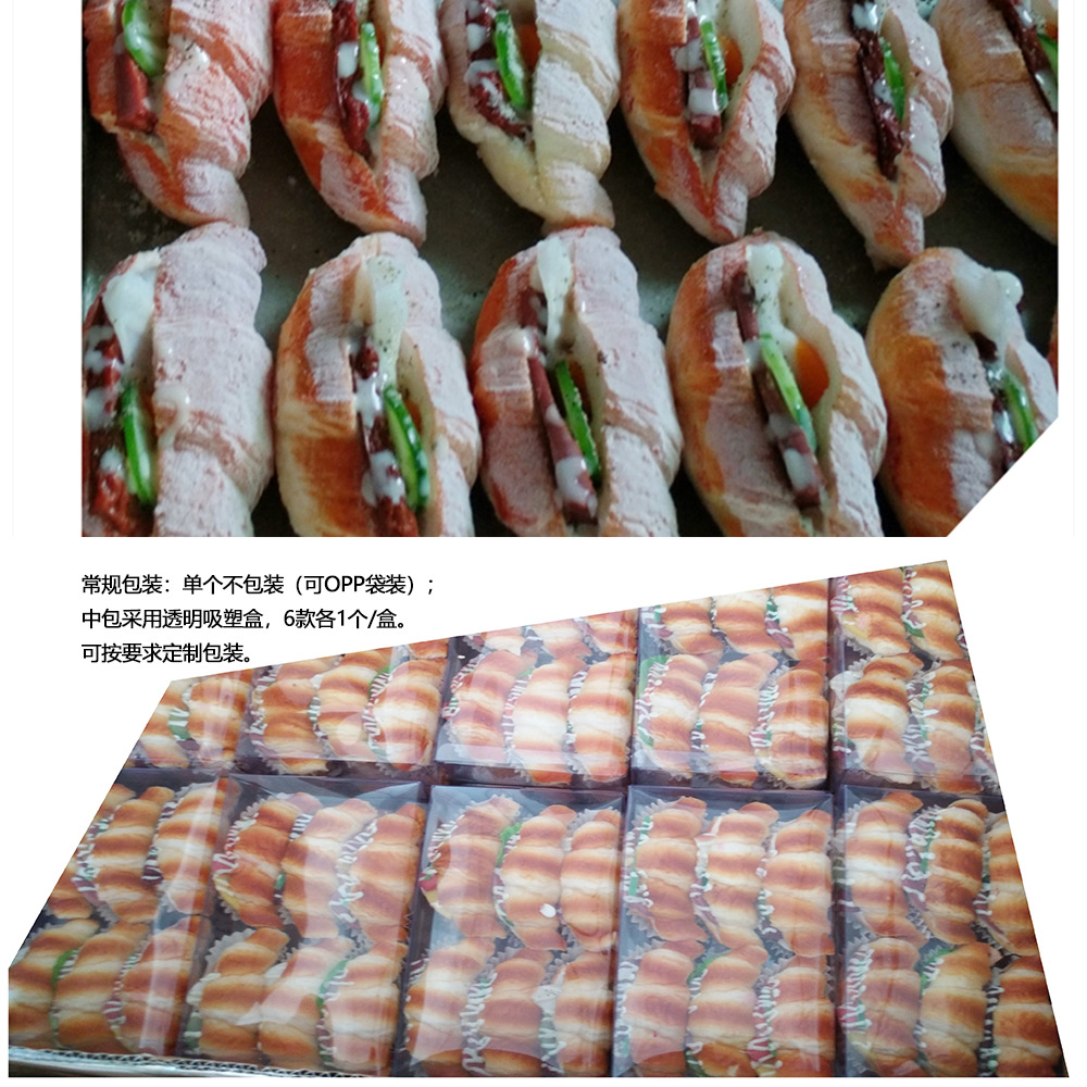 European-style home decoration, refrigerator stickers, bread cooking, bread toaster, sandwich machine, children's teaching decoration products Specification image