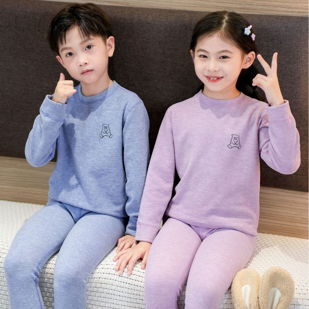 童家居服实物图