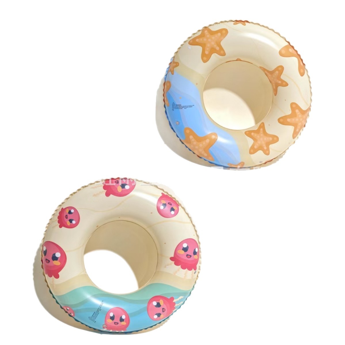 Hongyu Starfish Octopus Rings for adults and children, enlarged and thickened inflatable swimming rings, armpit rings, factory direct sales, sports and outdoor swimming products Item Picture