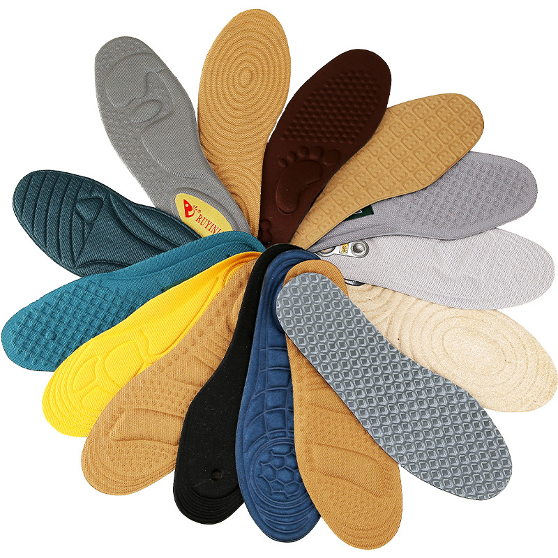 Direct sales of sports insoles, height-increasing, shock-absorbing and breathable insoles from the manufacturer, comfortable inner insoles accessories Item Picture
