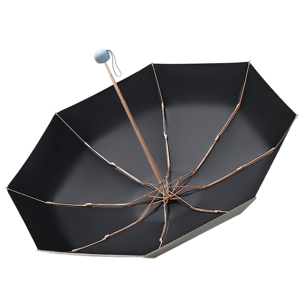 REALSTAR's new large-sized velvet cover sunshade, 21-inch windproof umbrella stand, golden umbrella frame, outdoor sunshade tool Item Picture