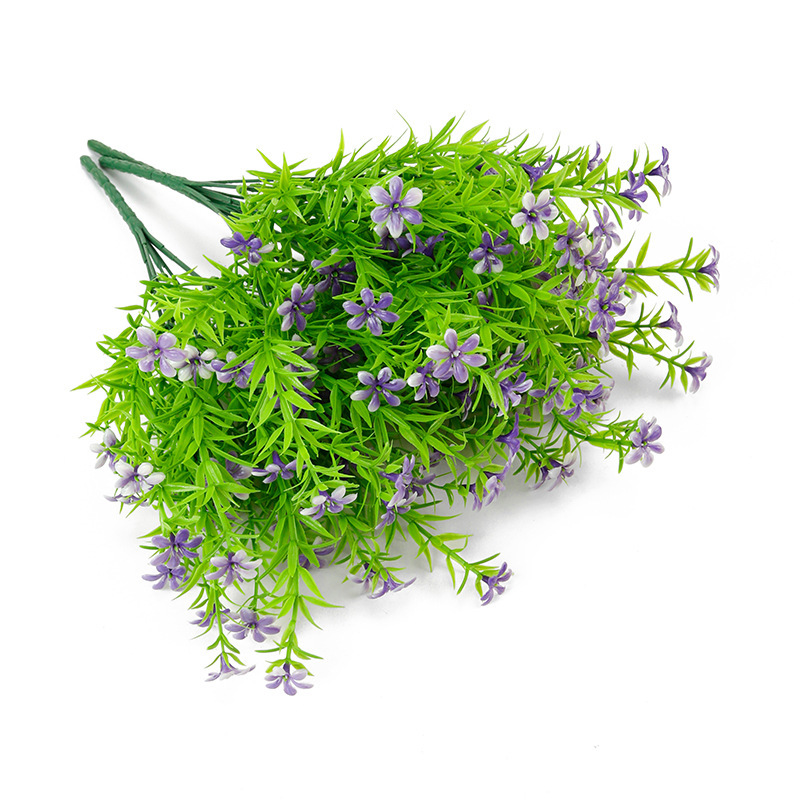 假花白底实物图