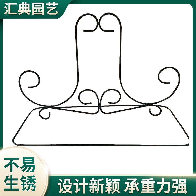 欧式铁艺阳台花架壁挂多层栏杆悬挂室内窗台花盆架家装景观装饰