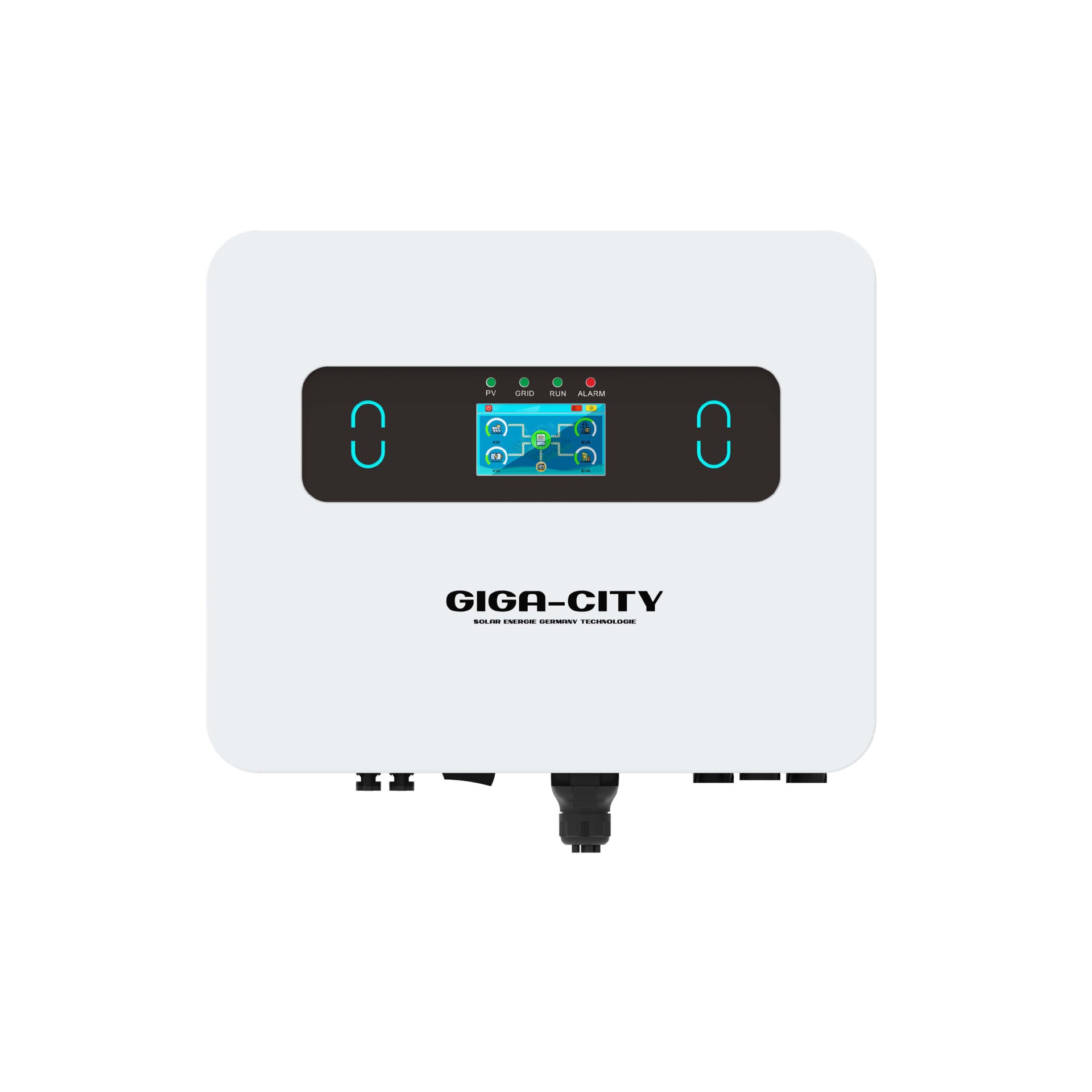 Gigacity Single-Phase Mixed-Network Inverter 6Kw - 8Kw Photovoltaic Energy Storage 220V Household High-Power Ip66-Certified Electrical Inverter Power Supply Item Picture