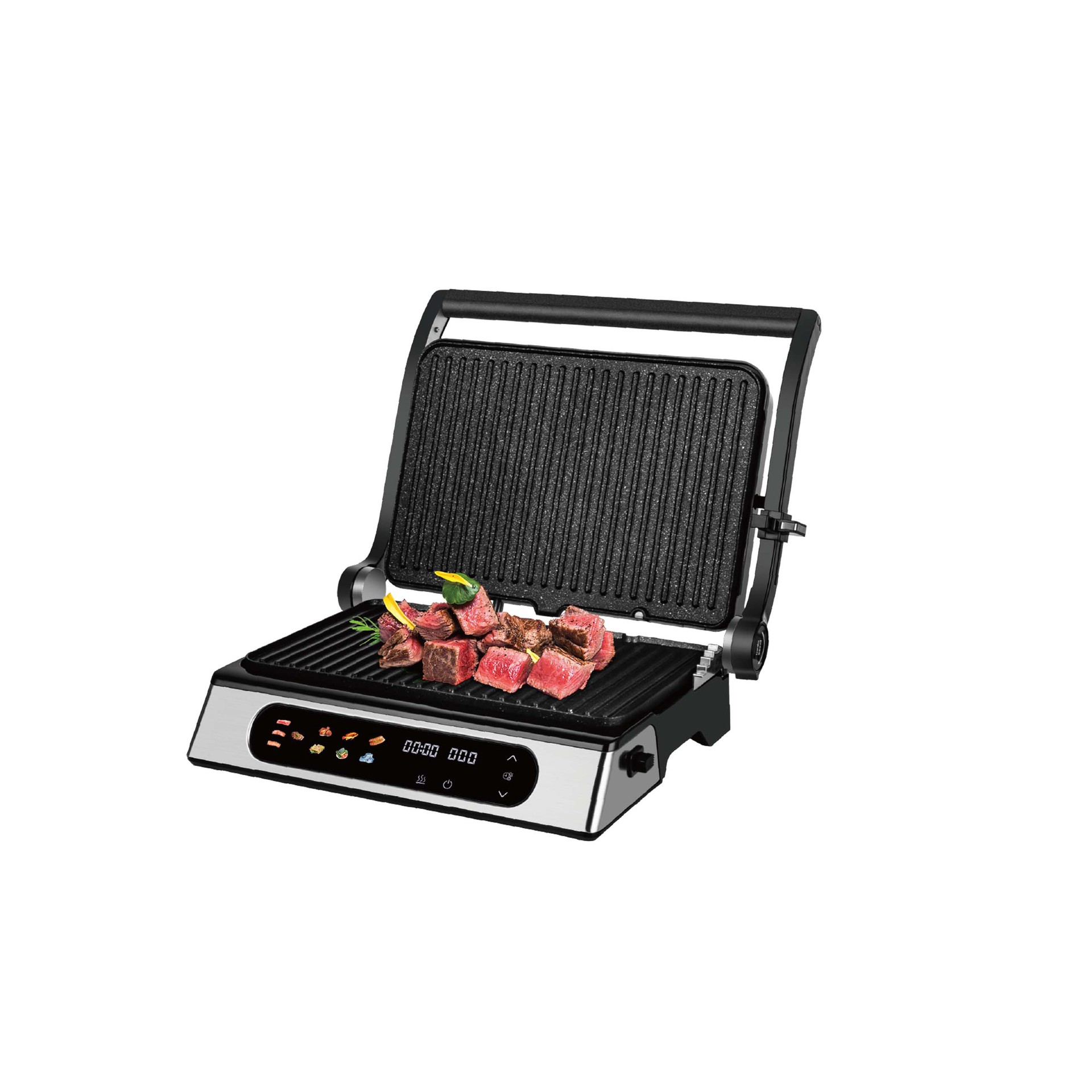 Sonifer Home Grill, portable non-stick plate electric grill, touch screen grilling machine SF-6181 Item Picture