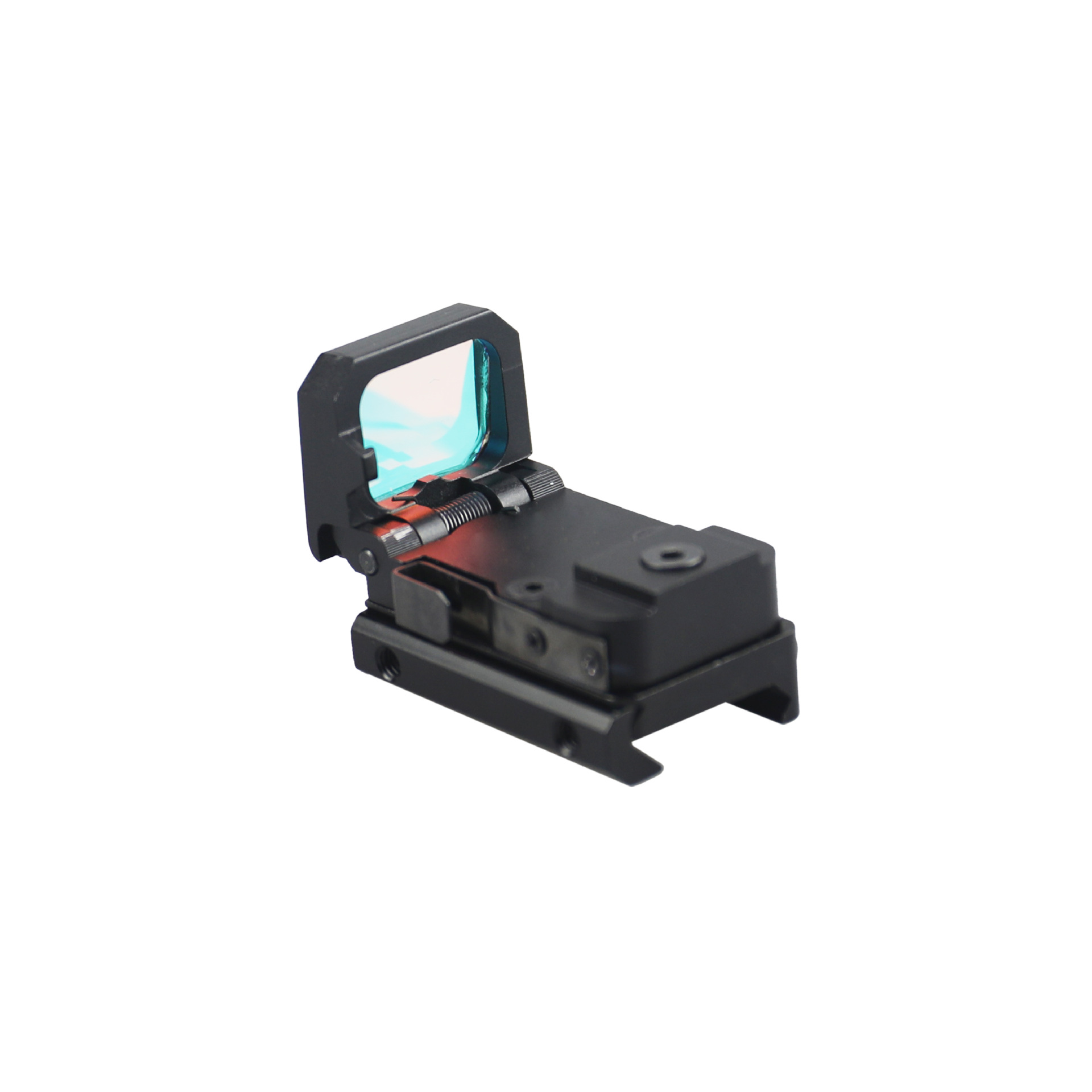 RMR high-definition iris red dot sight, folding base plate slingshot toy, metal holographic bird-finding mirror Specification image