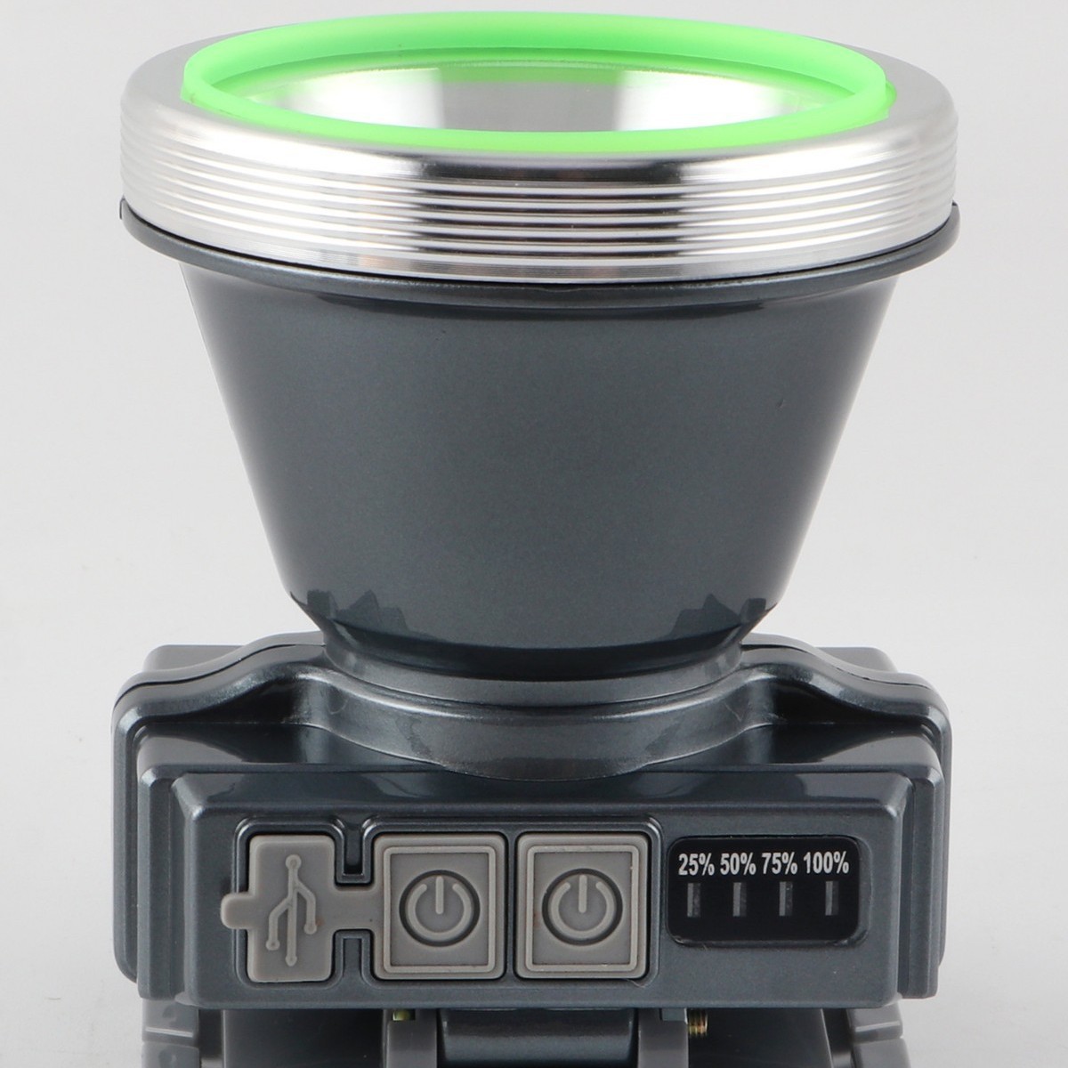 Outdoor head-mounted LED laser headlamp beads, rechargeable lithium battery, long battery life, high lumen, night fishing, camping, wayfinding flashlight, daily necessities lighting details Picture