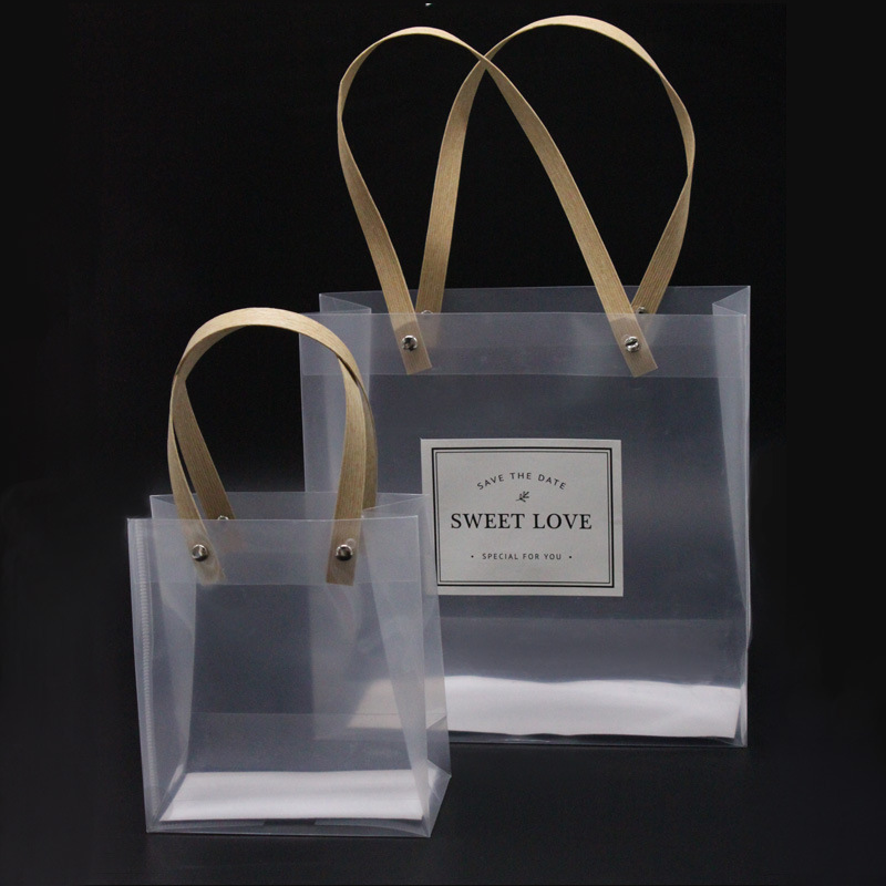 Boda boda boda boda boda boda boda pp transparente bolsa de PVC bolsa de embalaje de plástico bolsa de regalo de ropa en stock Application Scenario