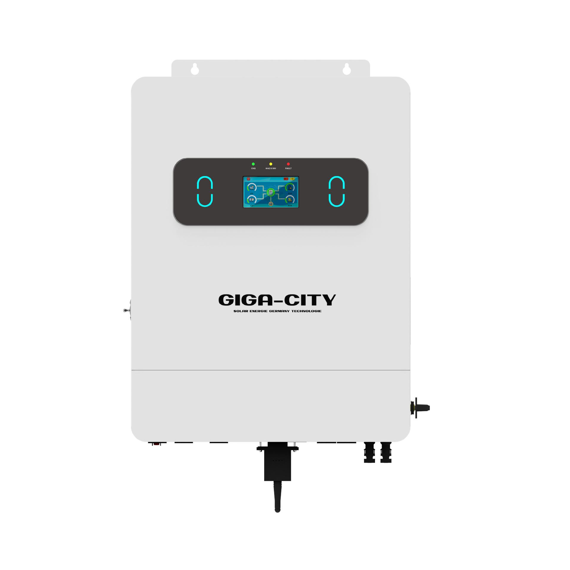 Gigacity12kw - 15Kw Three-Phase 380V Photovoltaic Hybrid Grid Inverter, High-Power Solar Energy Storage Electrical And Electronic Inverter Power Supply Item Picture