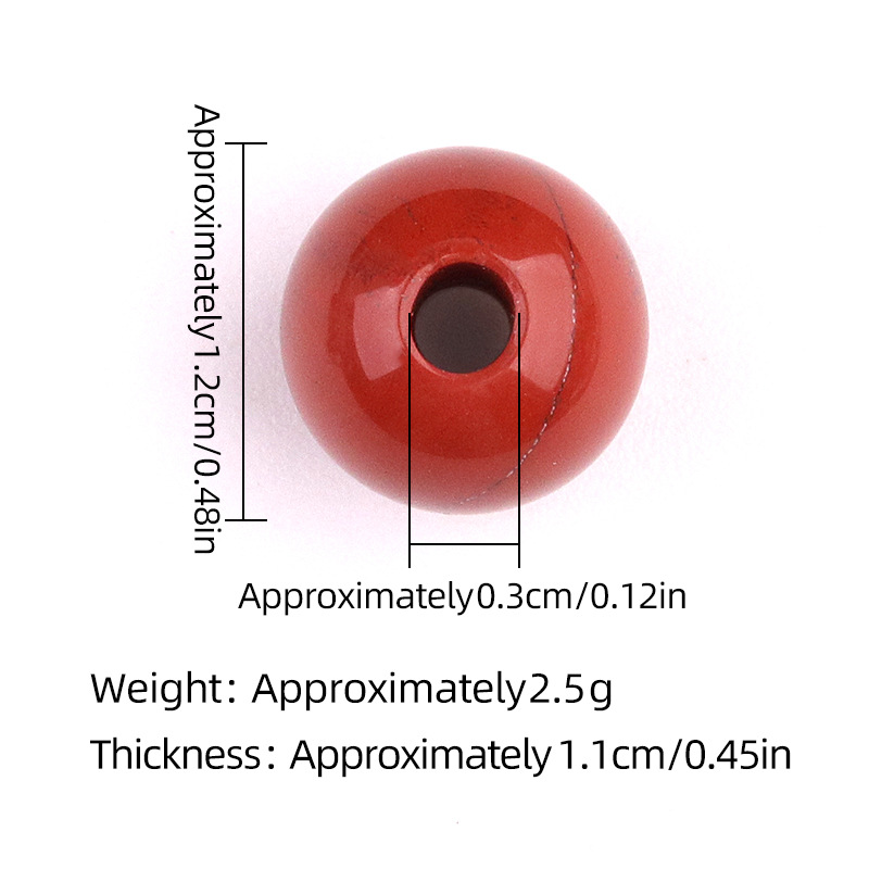 2197 large-hole crystal agate loose beads, 12mm large-hole DIY clothing accessories, educational and educational beading toys Application Scenario