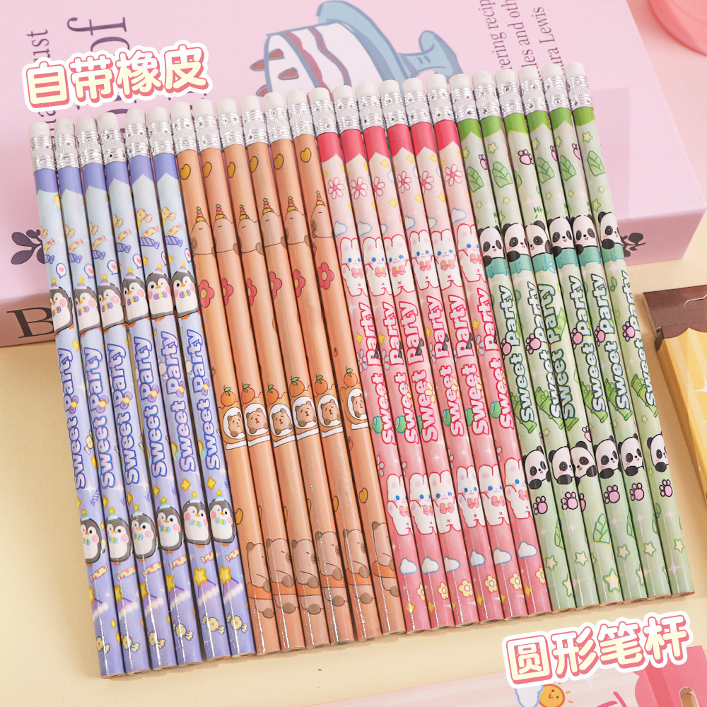 铅笔/木工铅笔/学习用品/免削铅笔/彩铅细节图