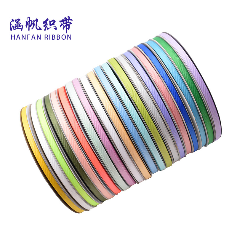 Hanfan webbing 0.6cm threaded ribbon clothing accessories DIY bow accessories Scarf Silk scarf Sun-protective clothing sash Application Scenario