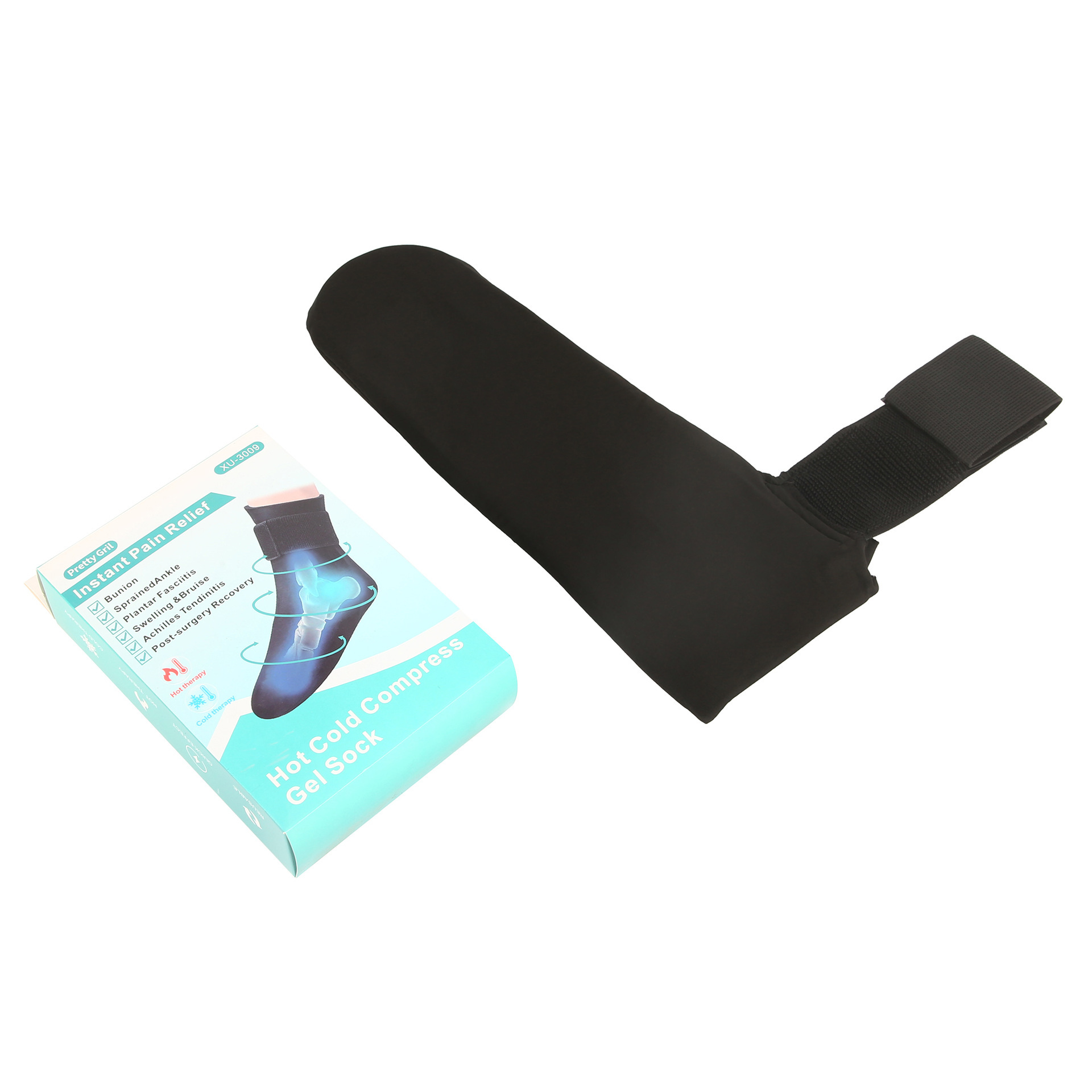 Medical Ankle Brace, Ankle Sprain Recovery, Sports Protective Gear, Solid Gel, Cold And Hot Compress, Cooling Socks To The Ankle, Household Daily Shoes And Socks Drying Agent