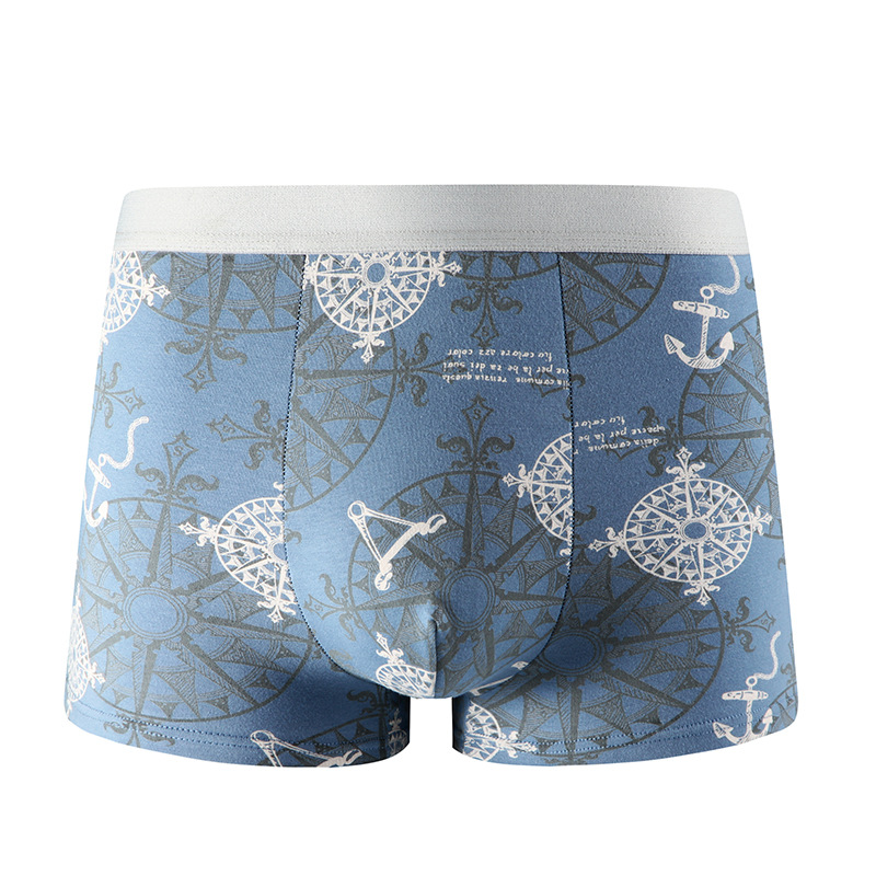 内裤男士宽松舒适/内裤男/内裤男士/宝将内裤/男士内裤白底实物图