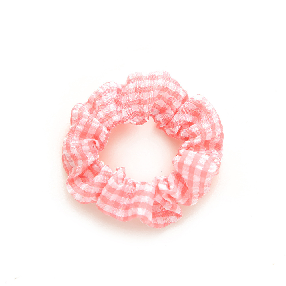 New sweet and charming color series of large intestine hair bands, Korean version of organa hair ties, INS style high-elasticity wholesale hair accessories and headwear Item Picture