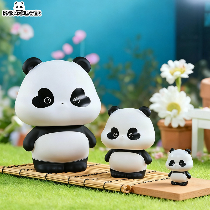 熊猫玩家原创伴手礼中国特色送老外创意摆件毛绒布艺公仔玩具吉祥物生日礼物