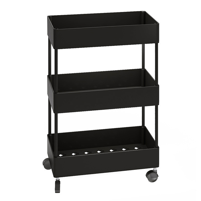Multi-Functional Kitchen And Bathroom Storage Rack, Trolley, Mobile Storage Rack, Multi-Layer Storage Desk, Simple Home Decoration Furniture Item Picture