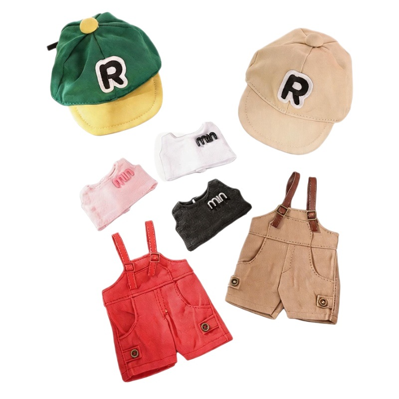 zsiga baby dress Overalls Set, Gazi Sister Baby Dress Doll Doll, Trendy Blind Box, Fashionable diy hat dressing up Item Picture