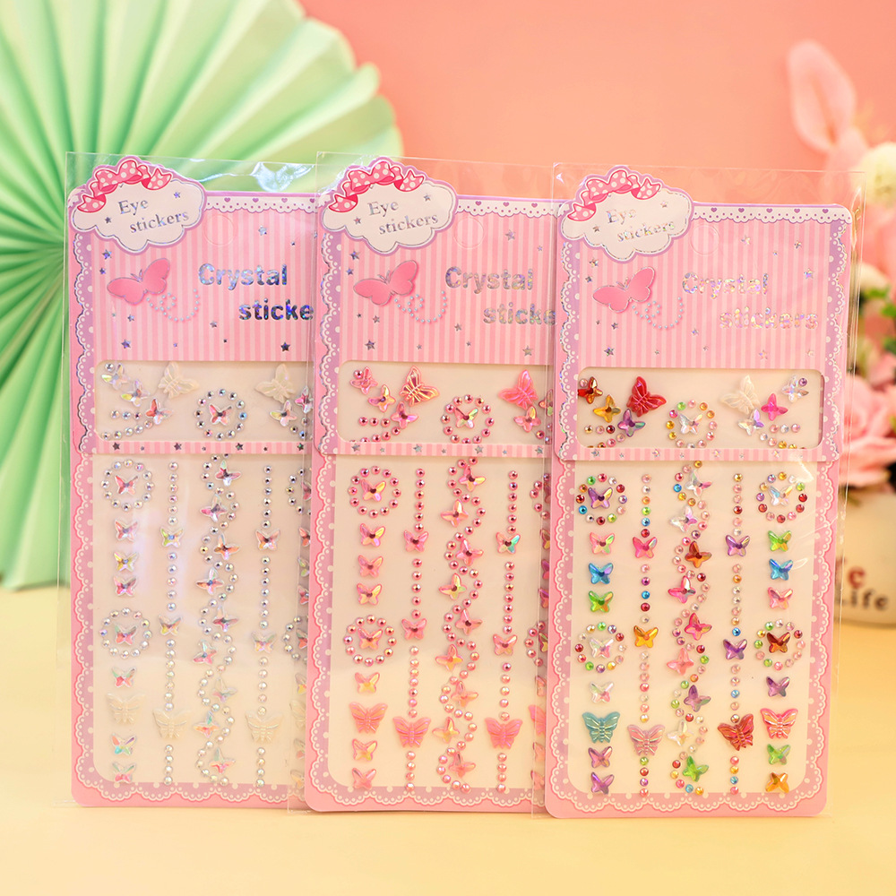 New beauty DIY diamond stickers, scene stickers, girlish fun decorations, shiny crystal stickers, handicrafts, creative gifts Application Scenario