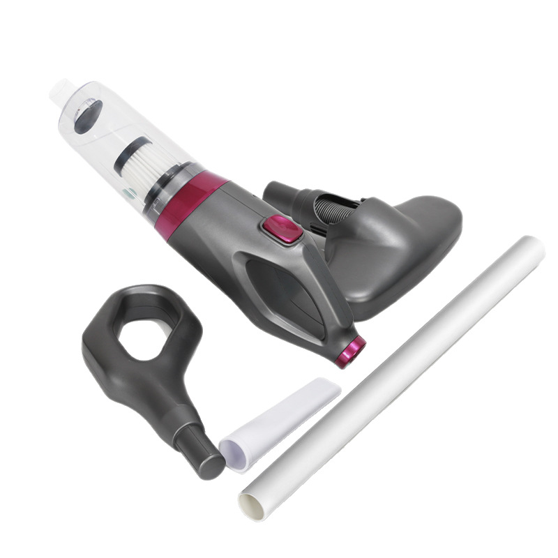 Portable handheld vacuum cleaner, wireless charging for car and home use, mite and dust removal, small and powerful portable carpet cleaner Item Picture