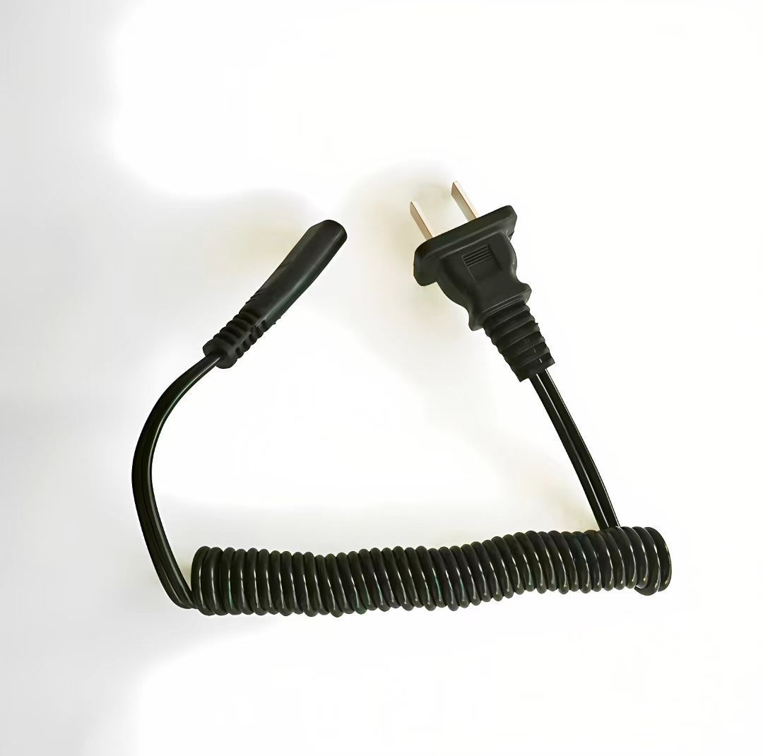 飞科剃须刀充电器线适用FS373339366372879318男士刮胡刀数码配件电源线白底实物图