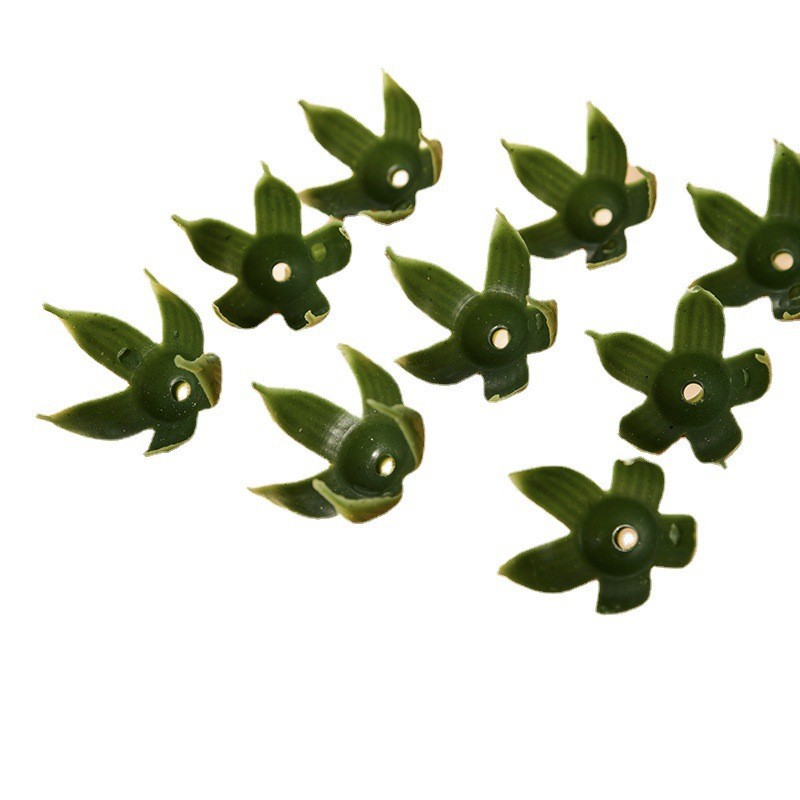 Factory direct sales of plastic flower stands, flower nails, rose soap, chrysanthemum, sunflower base stands, wholesale handicrafts, plant decorative gifts Item Picture