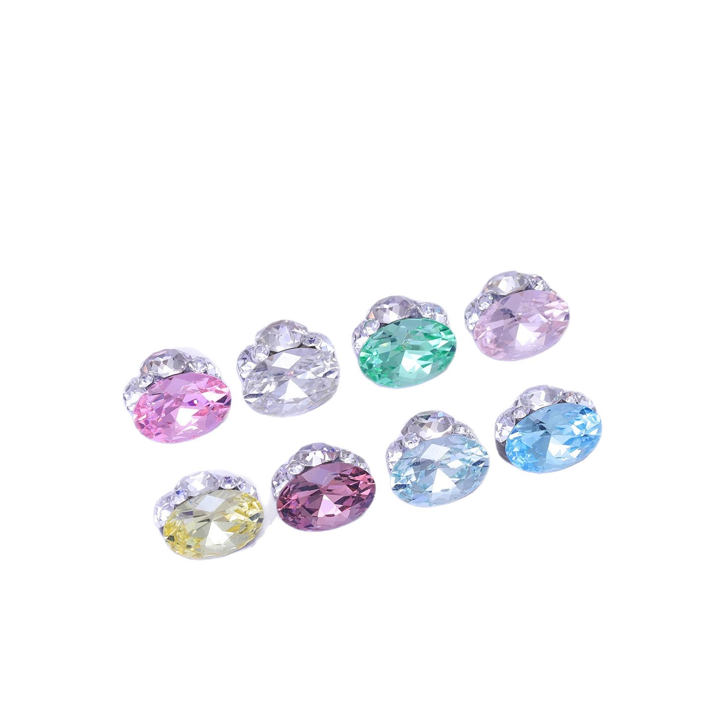 气球/水晶/纯银/天然石/玛瑙白底实物图