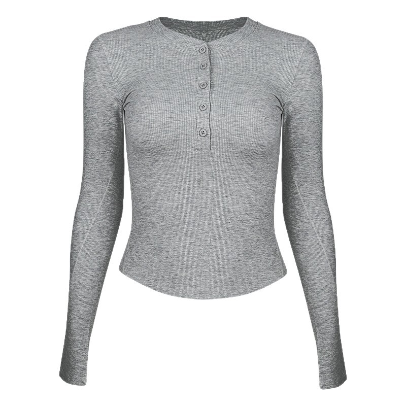 Weightlifting fairy autumn and winter sportswear, women's threaded long-sleeved fitness Pilates training suit, large-sized yoga suit Item Picture