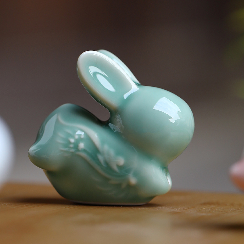 Flying Rabbit Line Incense, agarwood, sandalwood, ceramic incense trays, tea pet ornaments, Longquan Application Scenario