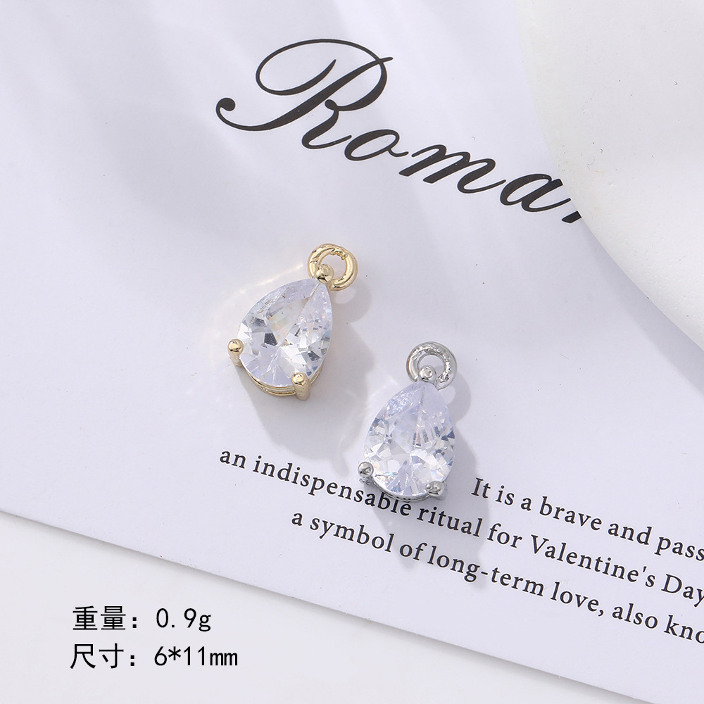 Wholesale of new zircon inlaid five-pointed star heart-shaped crystal pendants, necklaces, pendants and accessories Application Scenario
