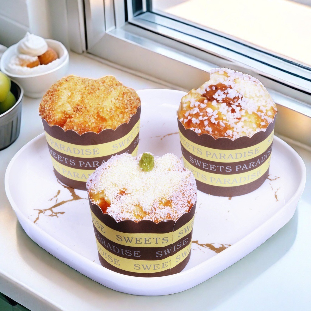 Butter cupcakes, fridge magnets, food models, creative home decorations, BCC-F photography sets, preferred packaging containers for foreign trade, paper cup ornaments